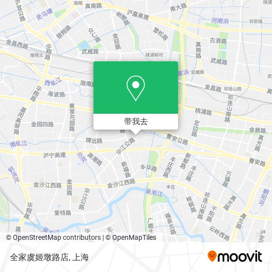 全家虞姬墩路店地图