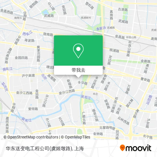 华东送变电工程公司(虞姬墩路)地图