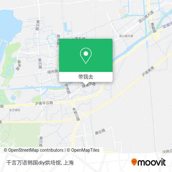 千言万语韩国diy烘培馆地图
