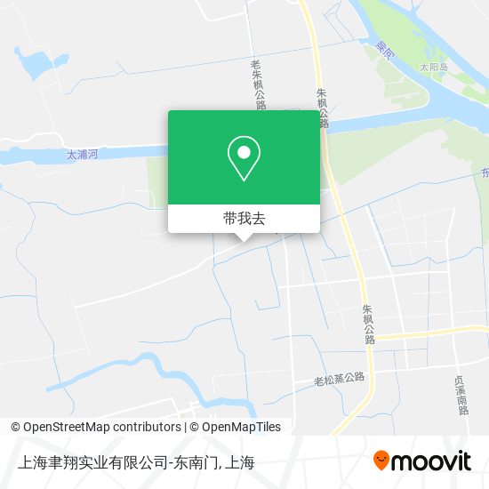 上海聿翔实业有限公司-东南门地图