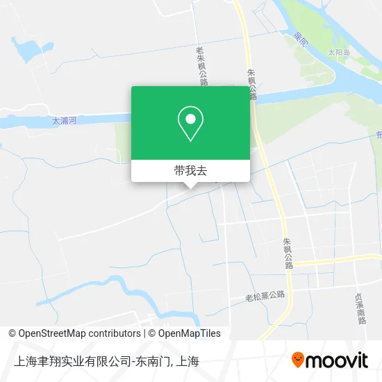 上海聿翔实业有限公司-东南门地图