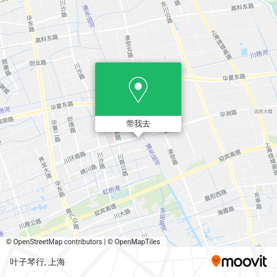 叶子琴行地图