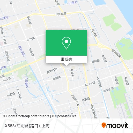 X588/江明路(路口)地图
