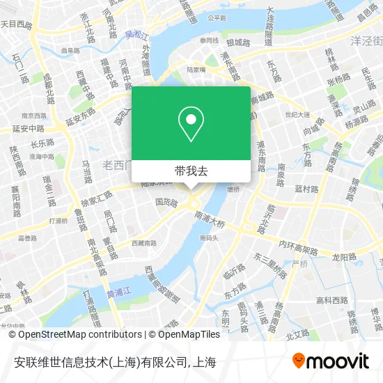 安联维世信息技术(上海)有限公司地图