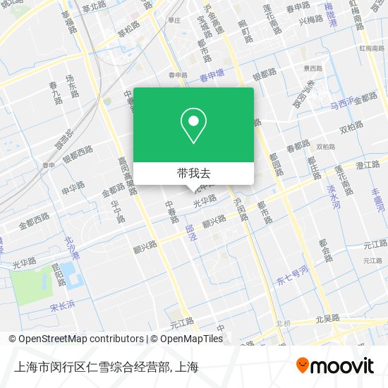 上海市闵行区仁雪综合经营部地图