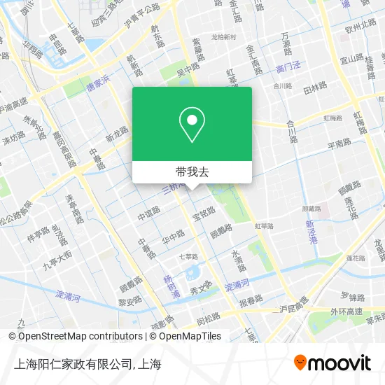 上海阳仁家政有限公司地图