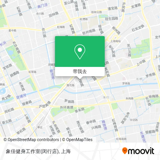 象佳健身工作室(闵行店)地图