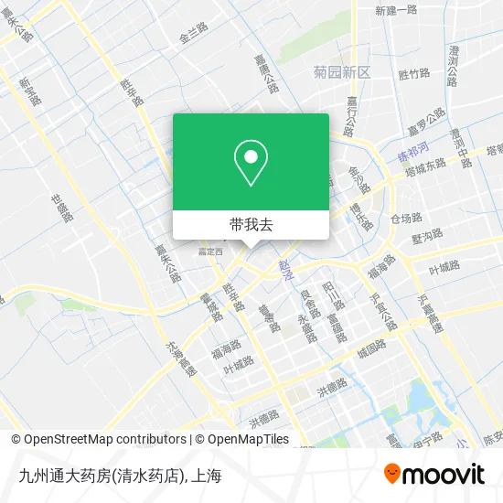 九州通大药房(清水药店)地图
