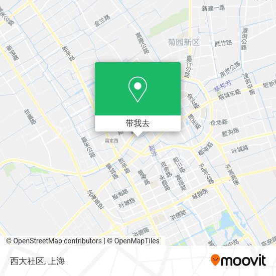 西大社区地图