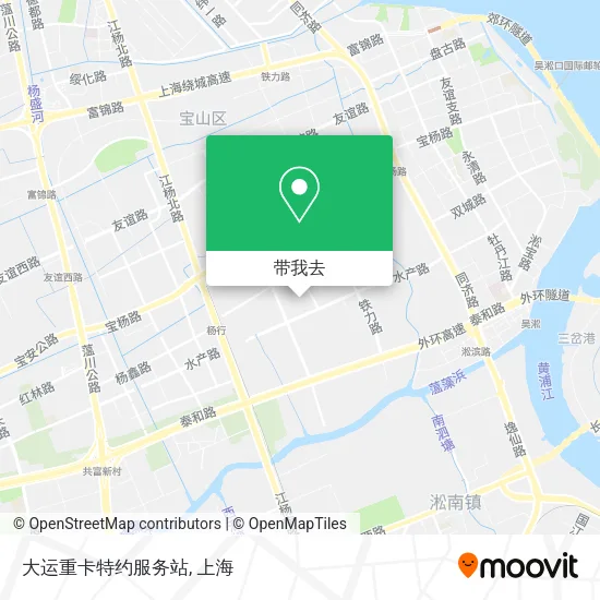 大运重卡特约服务站地图