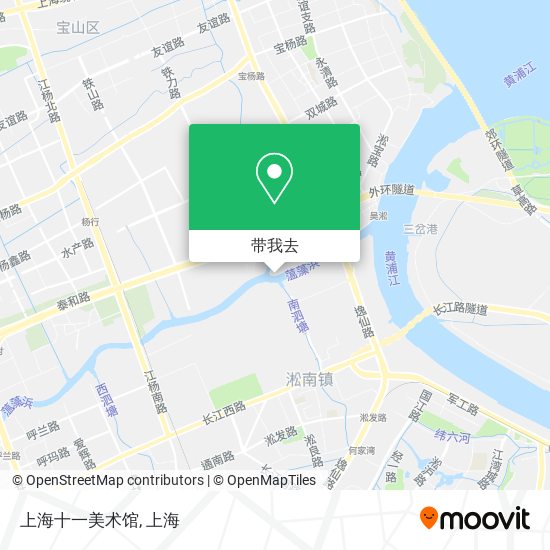 上海十一美术馆地图
