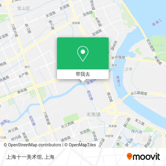 上海十一美术馆地图