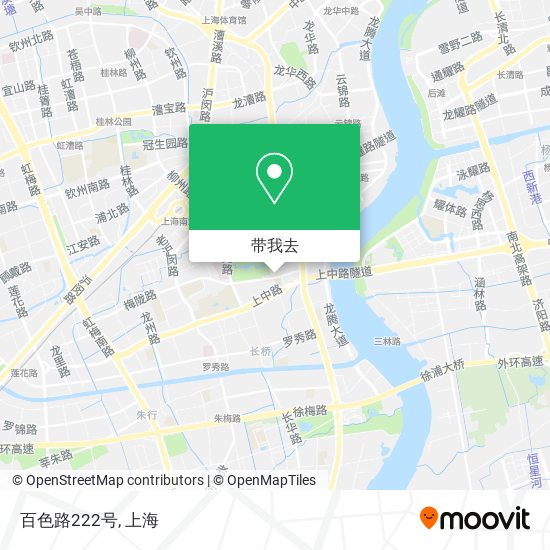 百色路222号地图