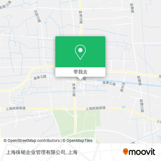 上海殊铭企业管理有限公司地图