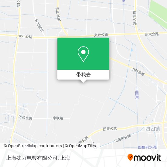 上海殊力电镀有限公司地图