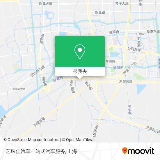 艺殊佳汽车一站式汽车服务地图