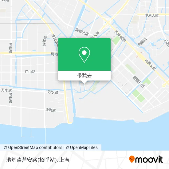 港辉路芦安路(招呼站)地图