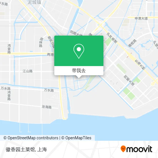 徽香园土菜馆地图