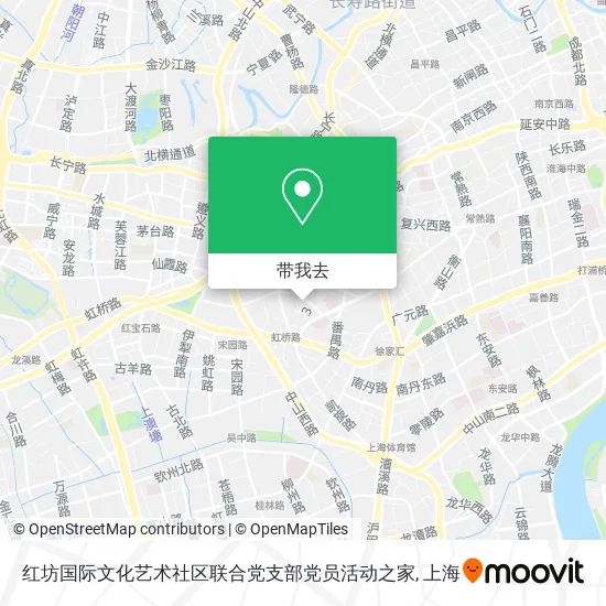 红坊国际文化艺术社区联合党支部党员活动之家地图
