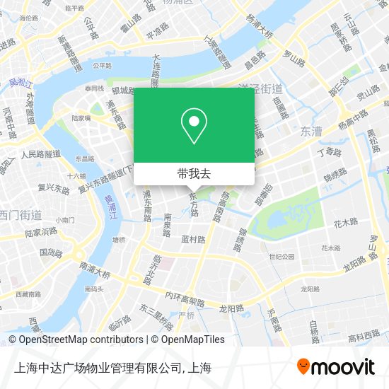 上海中达广场物业管理有限公司地图