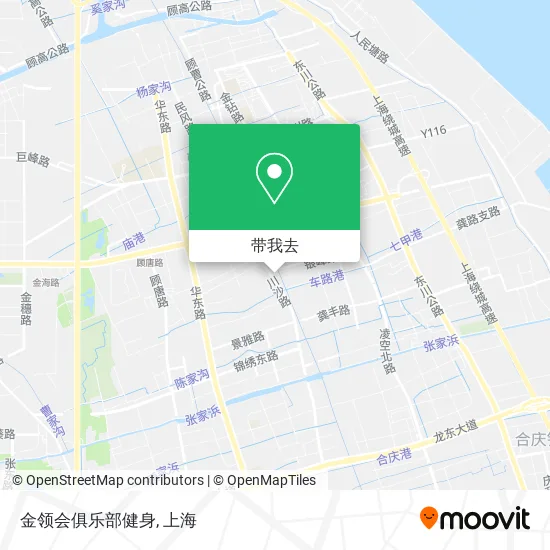 金领会俱乐部健身地图