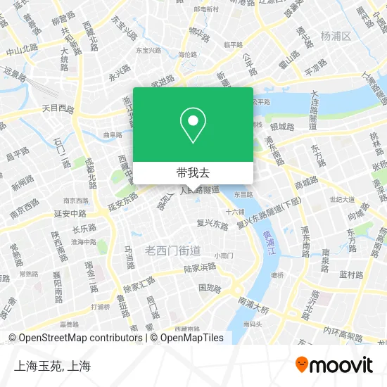 上海玉苑地图