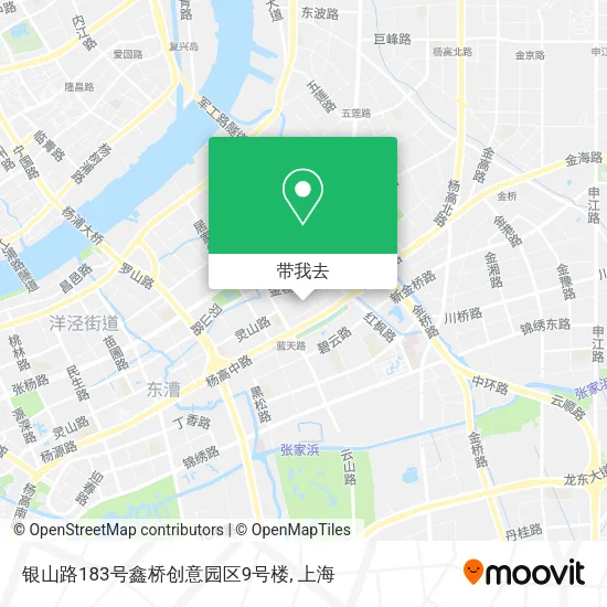 银山路183号鑫桥创意园区9号楼地图