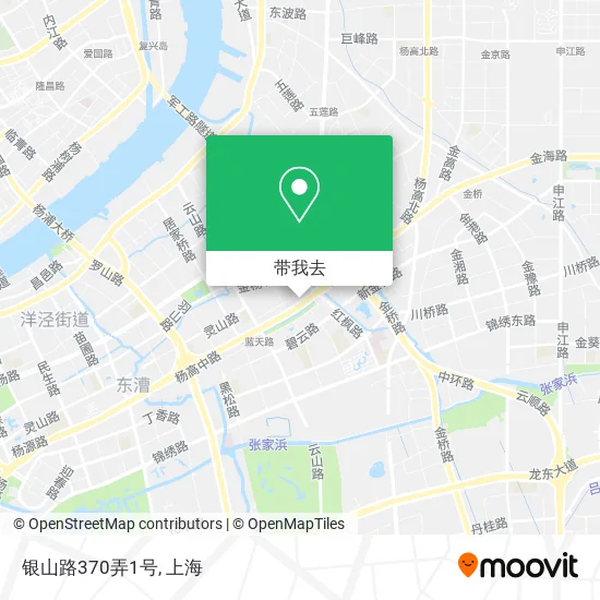 银山路370弄1号地图