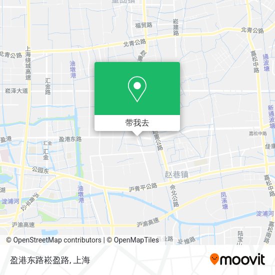 盈港东路崧盈路地图