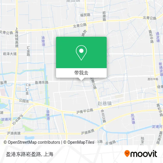 盈港东路崧盈路地图