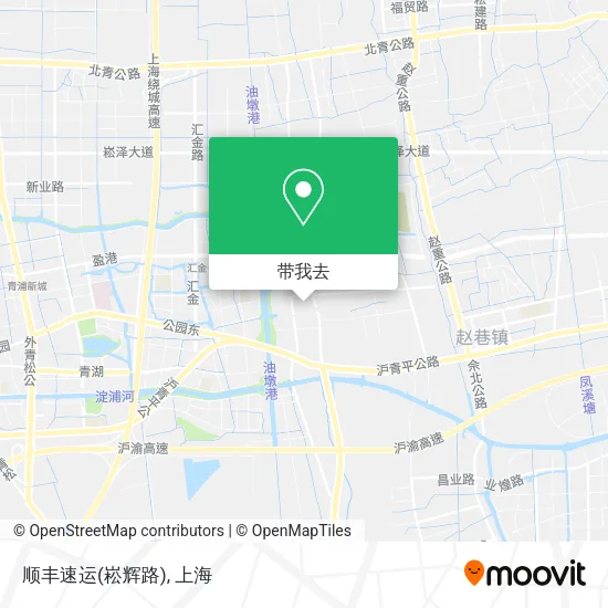 顺丰速运(崧辉路)地图