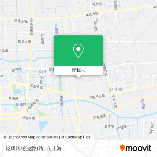 崧辉路/崧达路(路口)地图