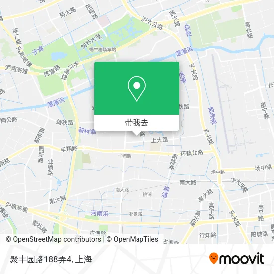聚丰园路188弄4地图