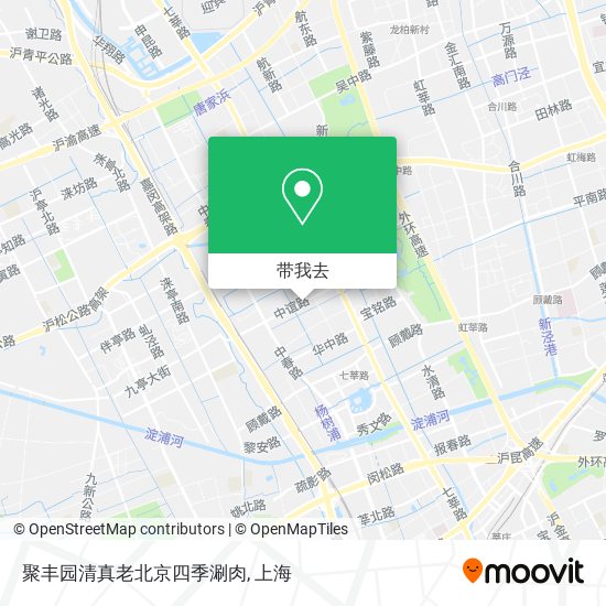 聚丰园清真老北京四季涮肉地图