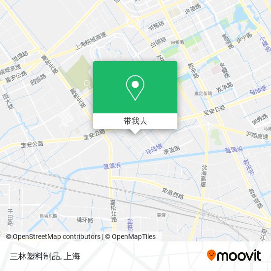 三林塑料制品地图