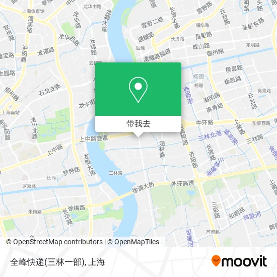 全峰快递(三林一部)地图