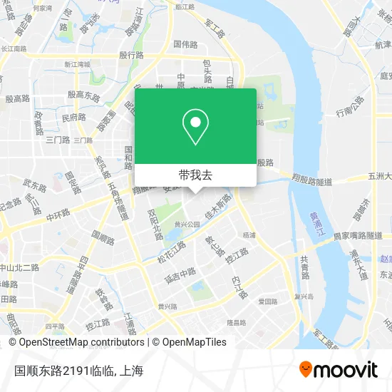 国顺东路2191临临地图