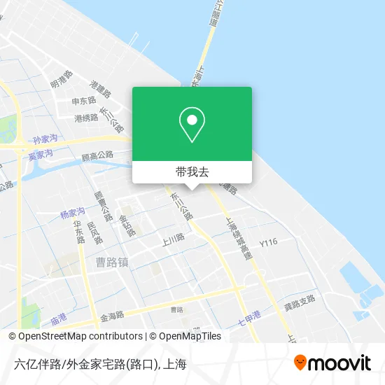 六亿伴路/外金家宅路(路口)地图