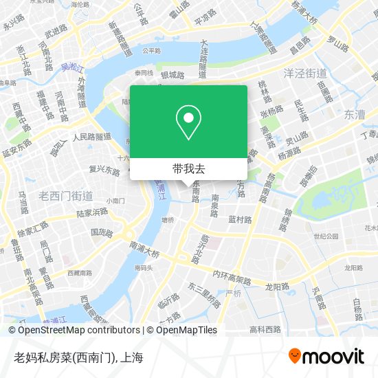 老妈私房菜(西南门)地图