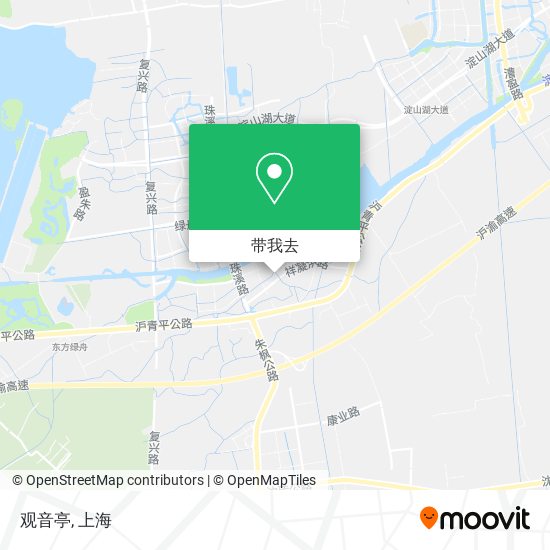 观音亭地图