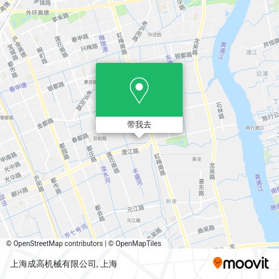 上海成高机械有限公司地图