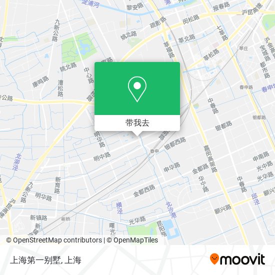 上海第一别墅地图