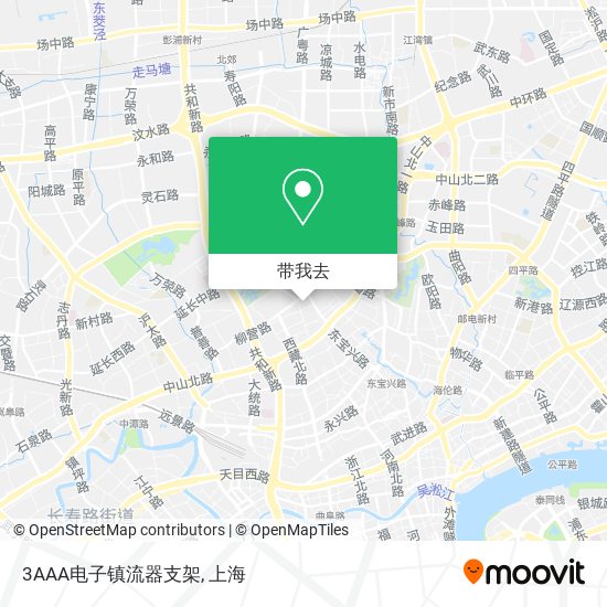 3AAA电子镇流器支架地图