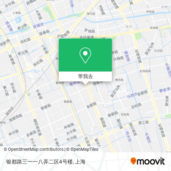 银都路三一一八弄二区4号楼地图