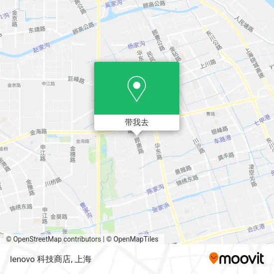 lenovo 科技商店地图