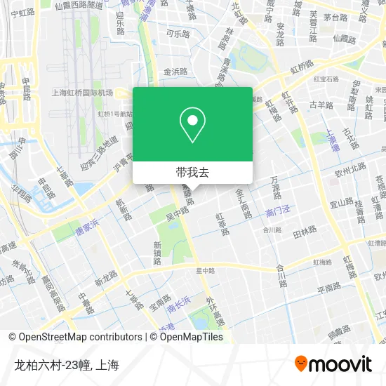 龙柏六村-23幢地图