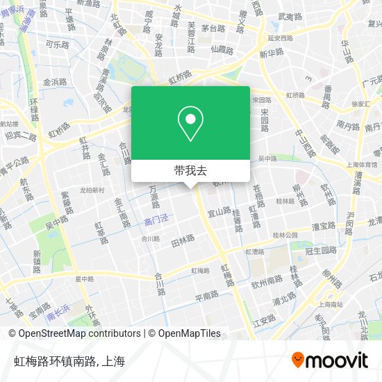 虹梅路环镇南路地图