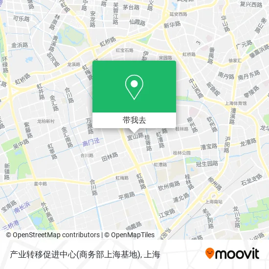 产业转移促进中心(商务部上海基地)地图