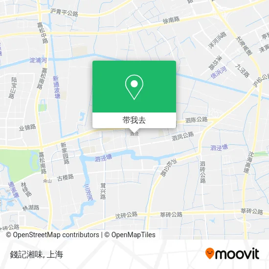 錢記湘味地图