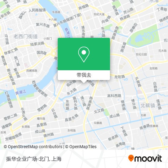 振华企业广场-北门地图